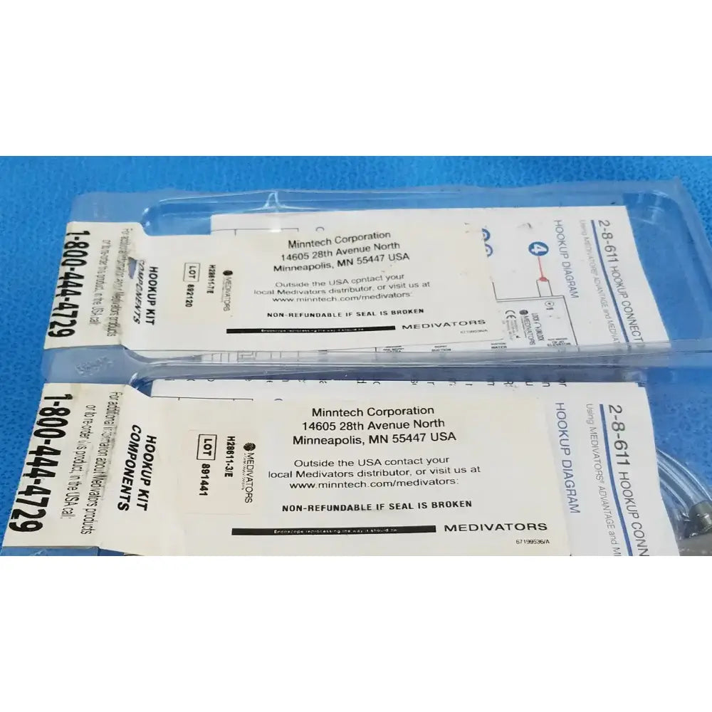 Medivators Lot of 2 - Medivators Hookup Kit Component - H28611-3E H28611-7E Hookup Kit Component, new product photo 12