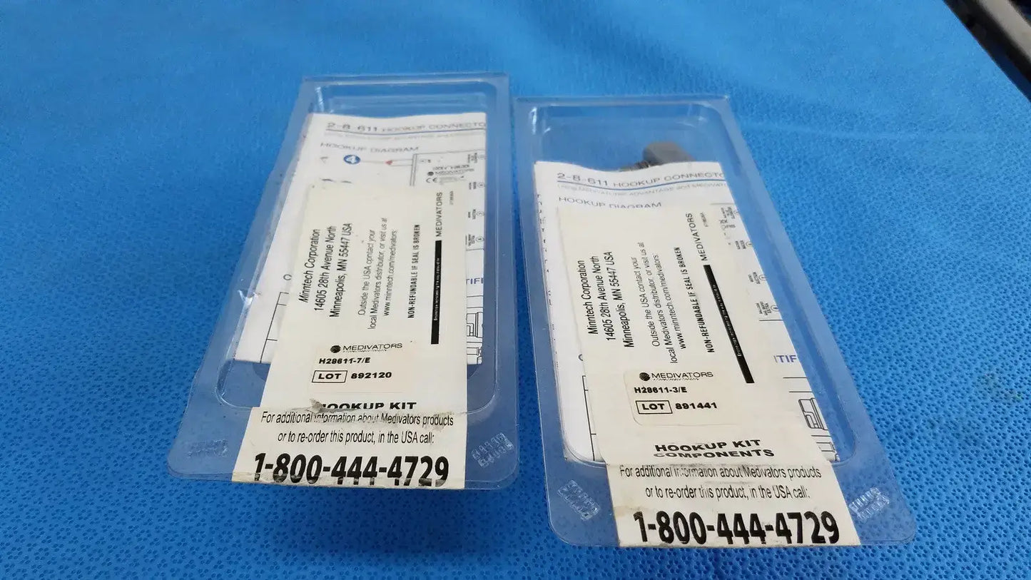 Medivators Lot of 2 - Medivators Hookup Kit Component - H28611-3E H28611-7E Hookup Kit Component, new product photo 2