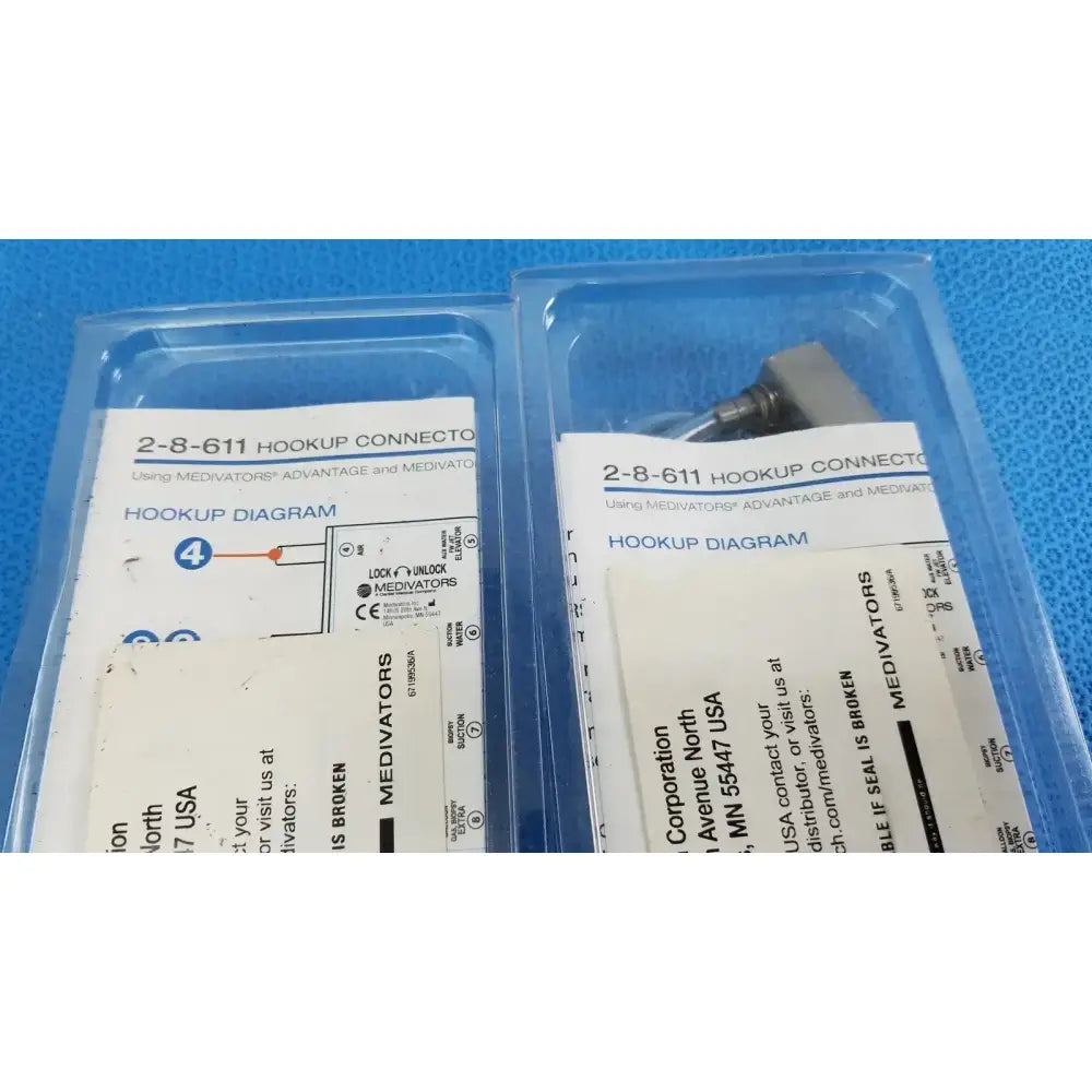 Medivators Lot of 2 - Medivators Hookup Kit Component - H28611-3E H28611-7E Hookup Kit Component, new product photo 3