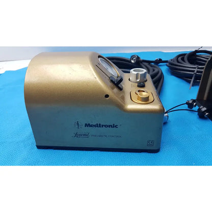 Lot of 2 Medtronic Midas Rex Legend Gold Pneumatic Drill Foot Control Unit - Pneumatic Drill Foot Control Unit