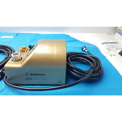 Lot of 2 Medtronic Midas Rex Legend Gold Pneumatic Drill Foot Control Unit - Pneumatic Drill Foot Control Unit