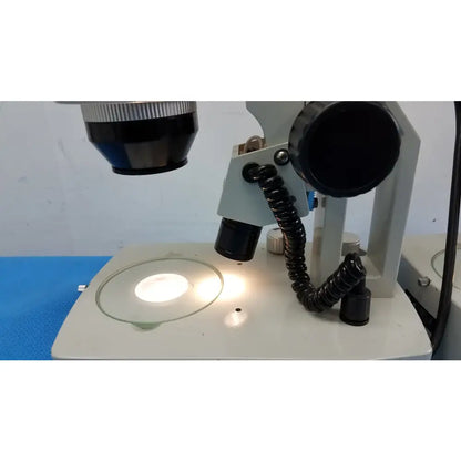 Meiji Techno Lot of 2 Meiji Techno EMT-1 Stereo Microscope Stereo Microscope, as-is (for parts) product photo 13