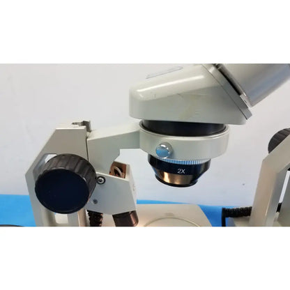 Meiji Techno Lot of 2 Meiji Techno EMT-1 Stereo Microscope Stereo Microscope, as-is (for parts) product photo 22
