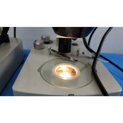 Meiji Techno Lot of 2 Meiji Techno EMT-1 Stereo Microscope Stereo Microscope, as-is (for parts) product photo 11