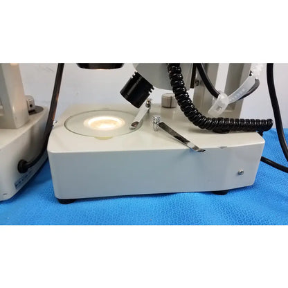 Meiji Techno Lot of 2 Meiji Techno EMT-1 Stereo Microscope Stereo Microscope, as-is (for parts) product photo 16