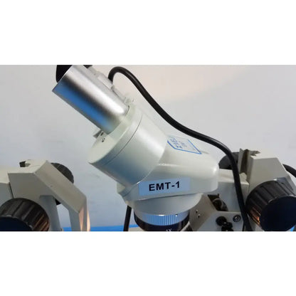Meiji Techno Lot of 2 Meiji Techno EMT-1 Stereo Microscope Stereo Microscope, as-is (for parts) product photo 14