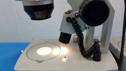 Meiji Techno Lot of 2 Meiji Techno EMT-1 Stereo Microscope Stereo Microscope, as-is (for parts) product photo 13