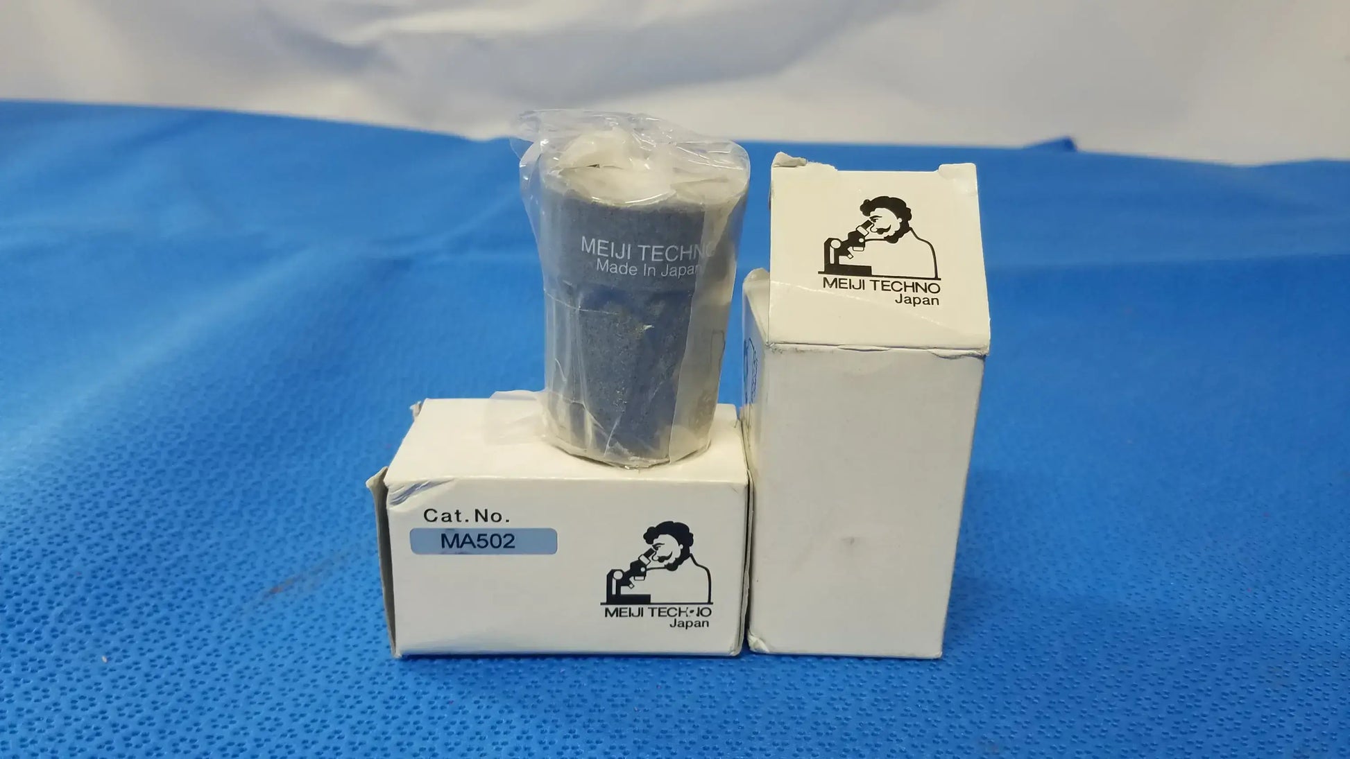 Meiji Techno Lot of 2 Meiji Techno MA502 Microscope Eyepiece Microscope Eyepiece, second-hand product photo 1