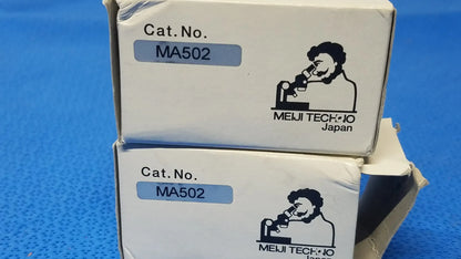 Meiji Techno Lot of 2 Meiji Techno MA502 Microscope Eyepiece Microscope Eyepiece, second-hand product photo 9