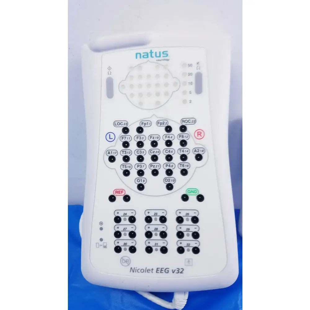 Natus Nicolet Lot of - 2 Natus Nicolet EEG v32 Amplifier System And HB-3 v32/44 Headbox EEG Diagnostic System, second-hand product photo 5