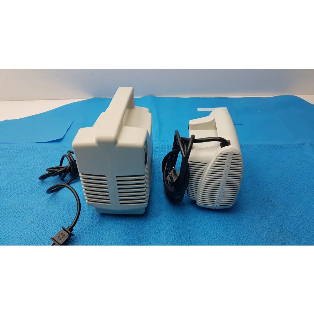 Lot of 2 Nidek Pulmo-Mist & Salter 8350-1 AIRE Elite Compressor Nebulizers - Compressor nebulizer