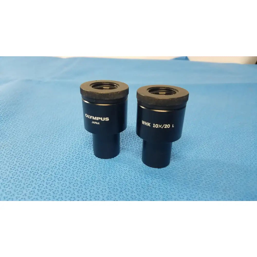 Olympus Lot of 2 Olympus WHK10x/20L Microscope Eyepeices Microscope Eyepeices, second-hand product photo 2