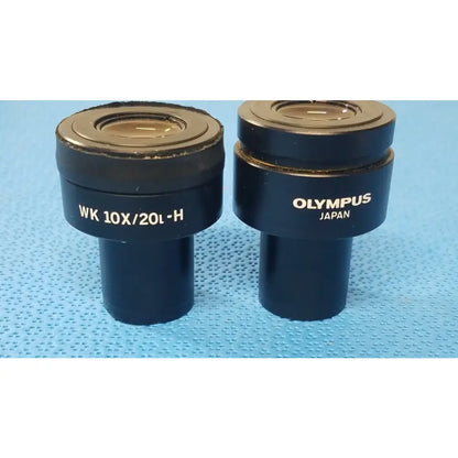 Olympus Lot of 2 Olympus WK 10x/20L Microscope Eyepieces Microscope Eyepieces, second-hand product photo 3