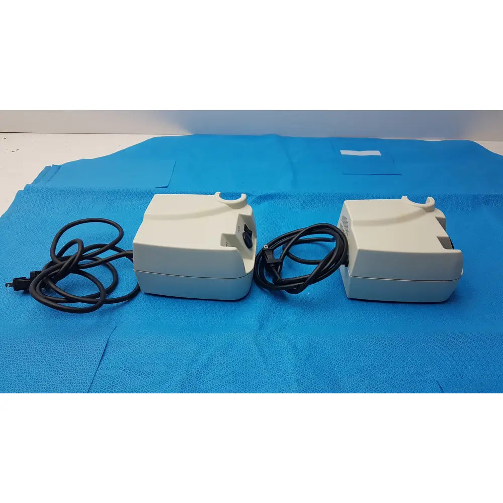 Lot of 2 Pacific Pulmonary Services Medical Air Compressor Nebulizer Units - Medical Air Compressor Nebulizer Unit