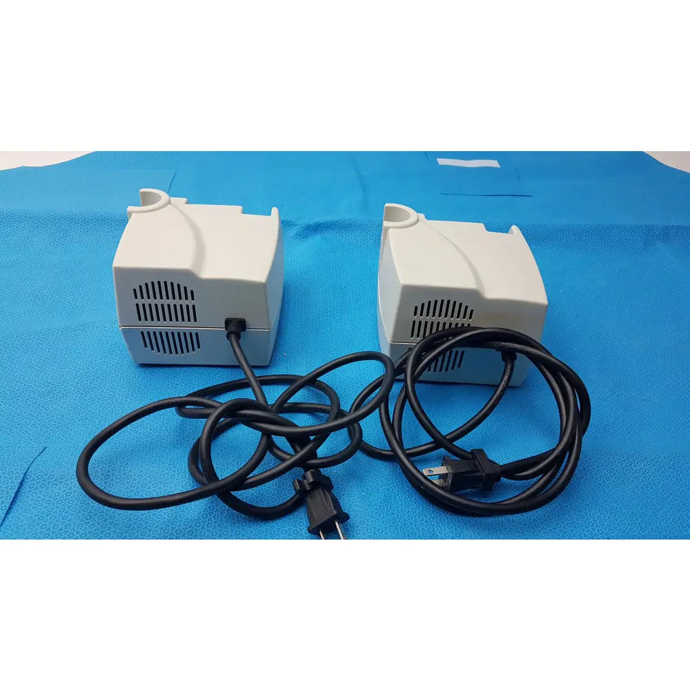 Lot of 2 Pacific Pulmonary Services Medical Air Compressor Nebulizer Units - Medical Air Compressor Nebulizer Unit