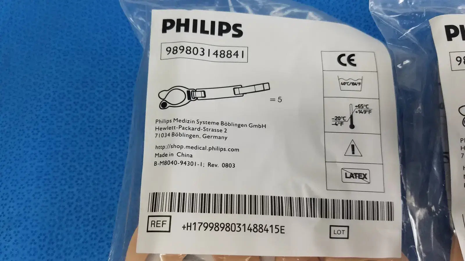 Philips Lot of 2 - Philips Intellivue Cable Management Kit Cable Management Kit, new product photo 7
