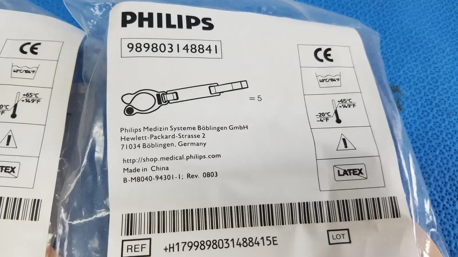 Philips Lot of 2 - Philips Intellivue Cable Management Kit Cable Management Kit, new product photo 8