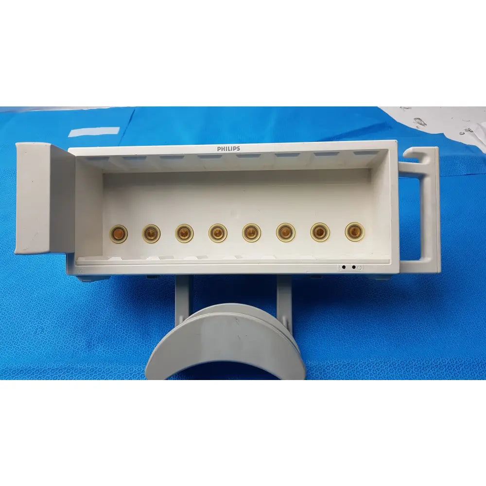Lot of 2 Philips M1041A Module Rack For Patient Monitor - Module Rack