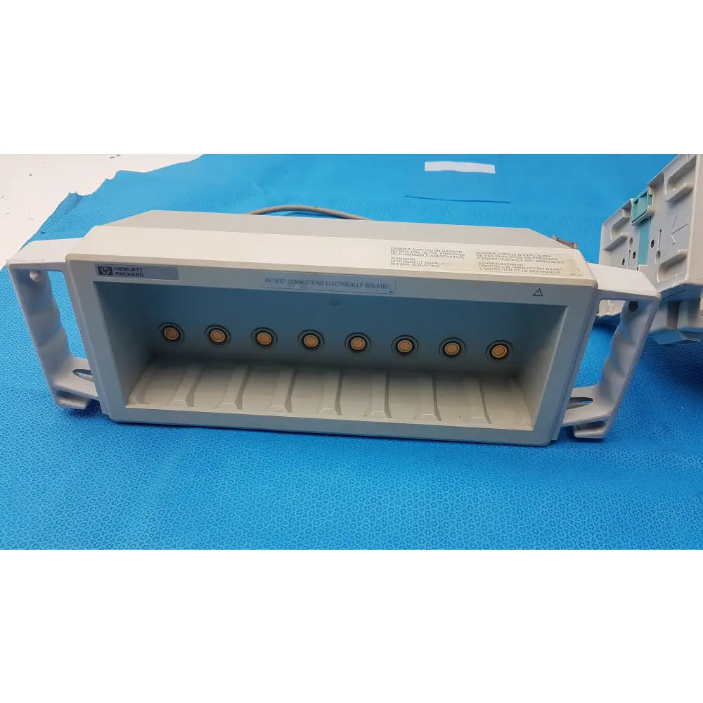 Lot of 2 Philips M1041A Module Rack For Patient Monitor - Module Rack