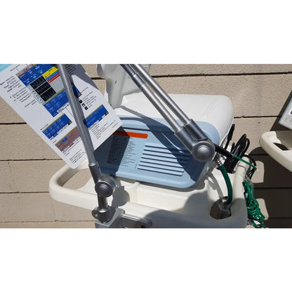 Lot of 2 Philips V60 Hospital BiPAP Ventilators With Rolling Stands - Hospital BiPAP Ventilator