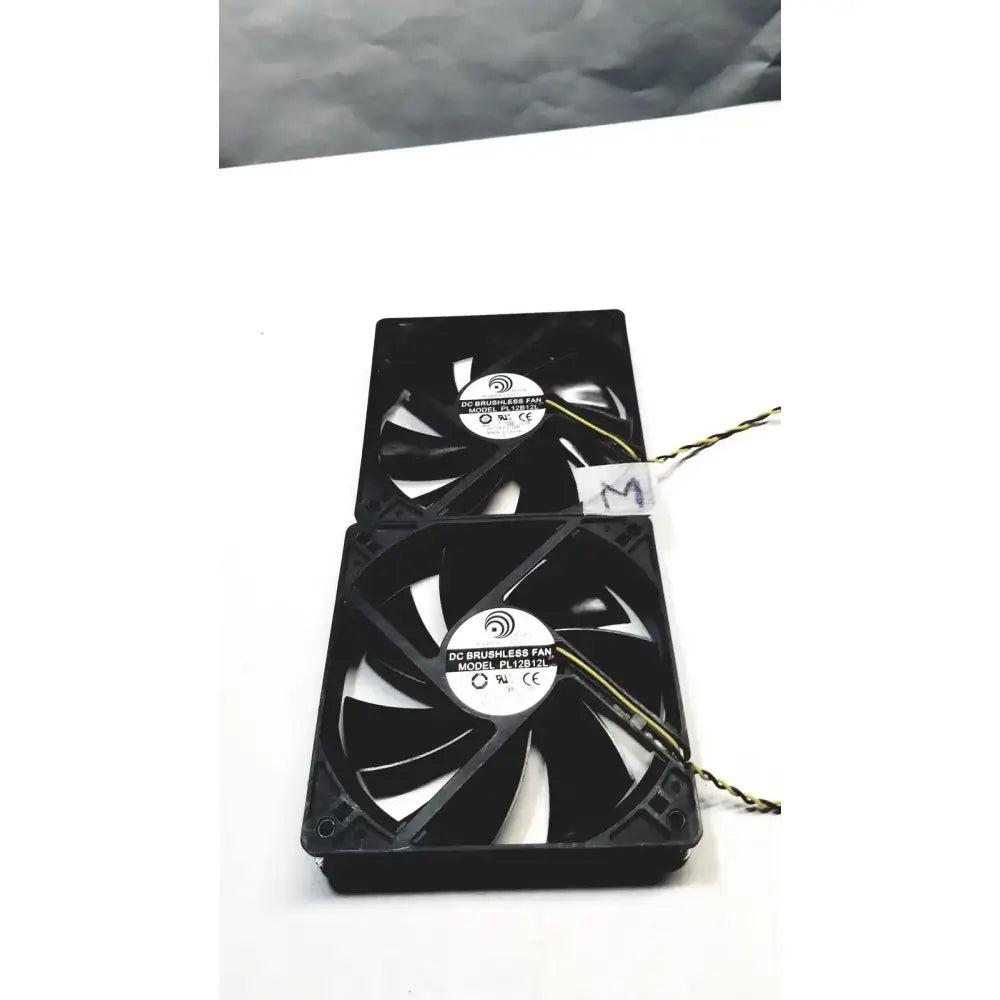 Power Logic Lot of 2 Power Logic 12V DC Brushless Fan Model PL12B12L DC Brushless Fan, second-hand product photo 5