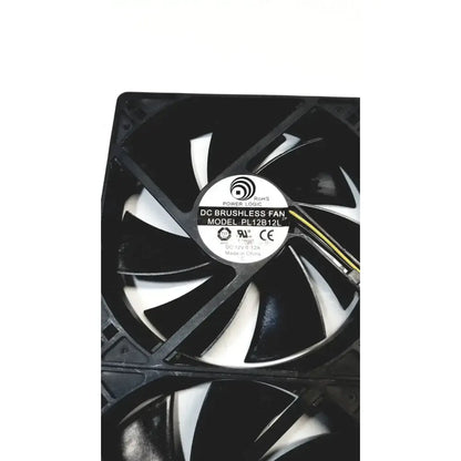 Power Logic Lot of 2 Power Logic 12V DC Brushless Fan Model PL12B12L DC Brushless Fan, second-hand product photo 3