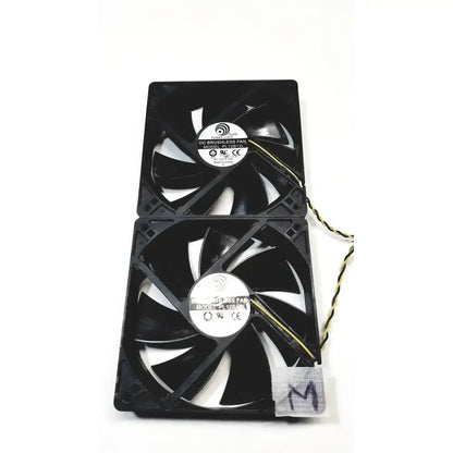 Power Logic Lot of 2 Power Logic 12V DC Brushless Fan Model PL12B12L DC Brushless Fan, second-hand product photo 1