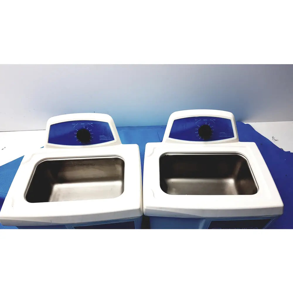 Lot of 2 Qsonica C75T Ultrasonic Cleaners - Mechanical Ultrasonic Cleaner