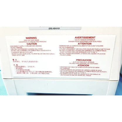 Lot of 2 Qsonica C75T Ultrasonic Cleaners - Mechanical Ultrasonic Cleaner