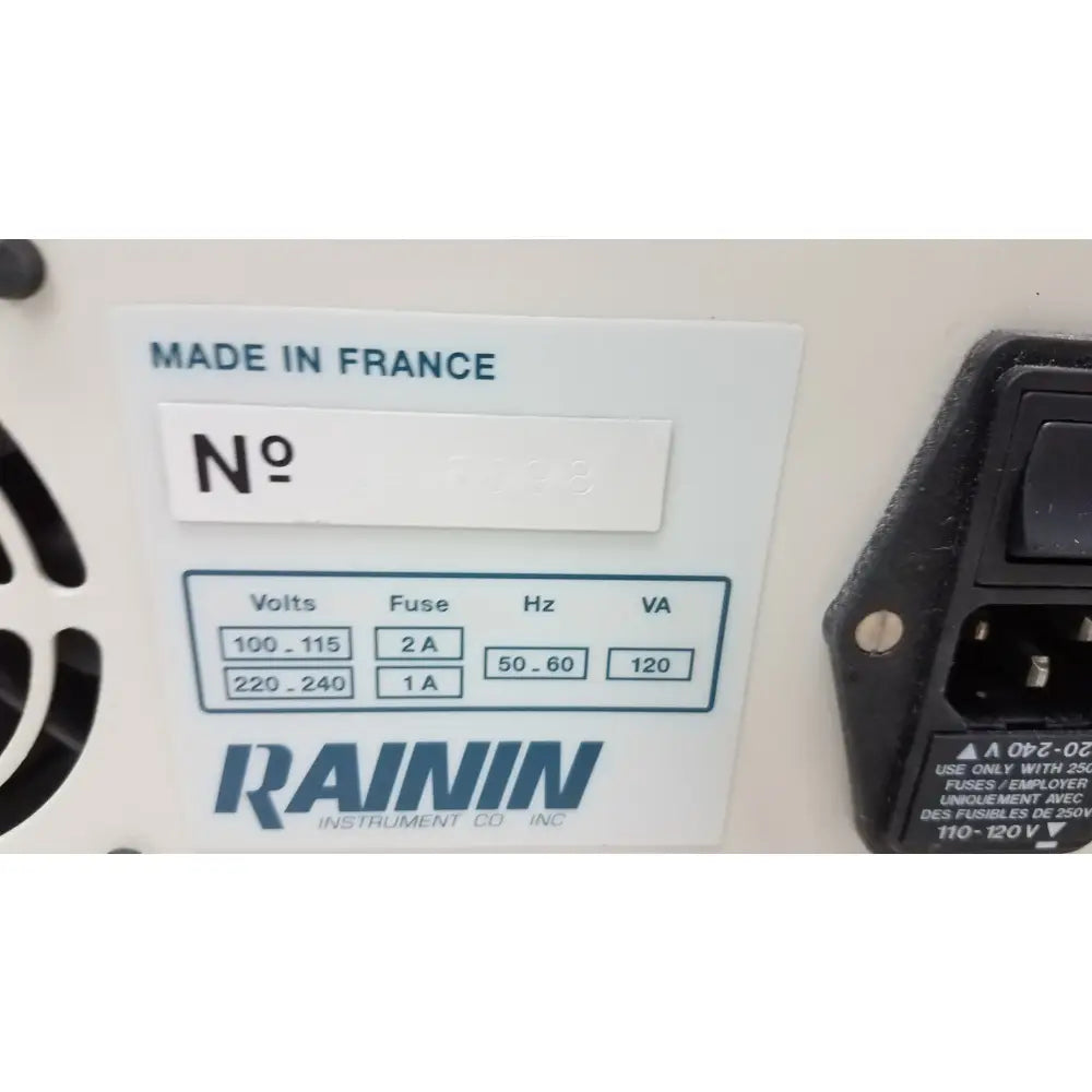 Rainin Lot of 2 Rainin HPXL Solvent Delivery System Solvent Delivery System, second-hand product photo 3