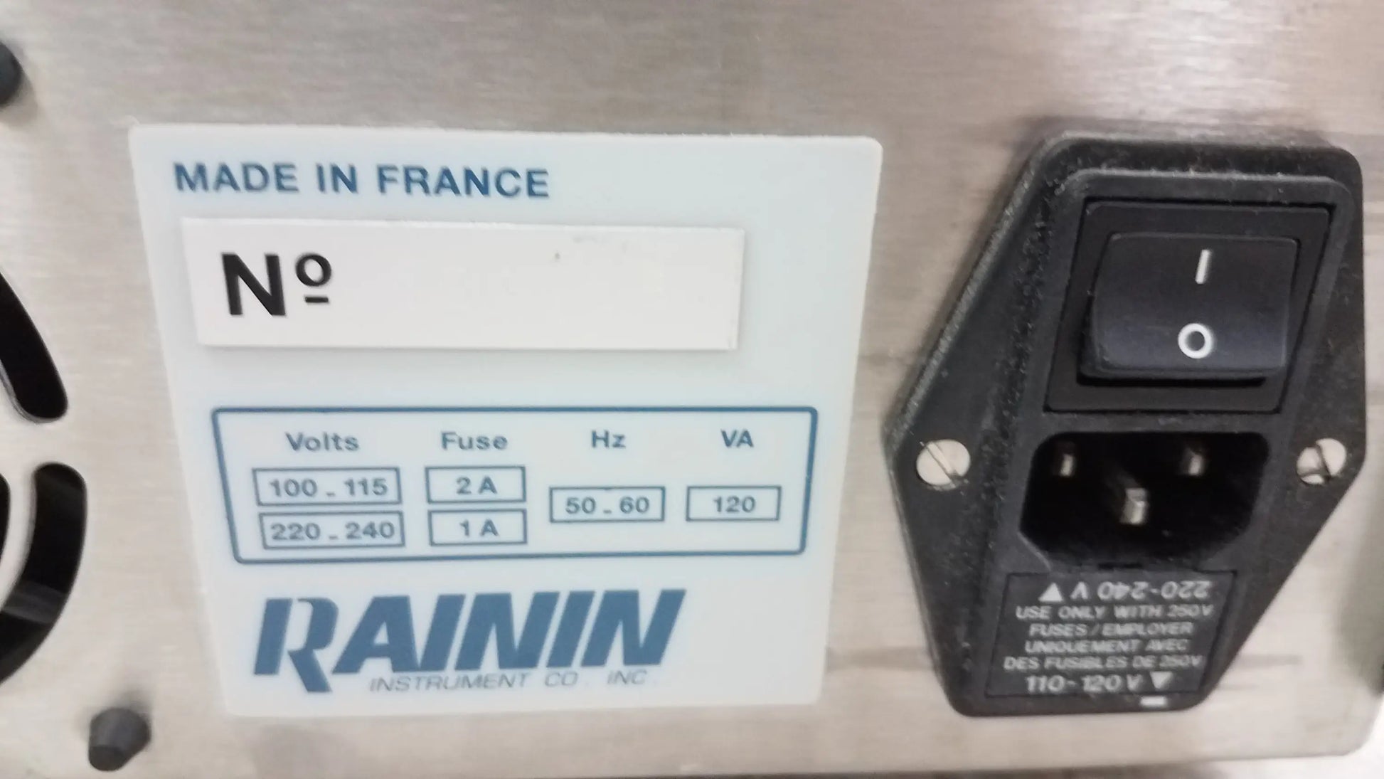 Rainin Lot of 2 Rainin HPXL Solvent Delivery System Solvent Delivery System, second-hand product photo 4