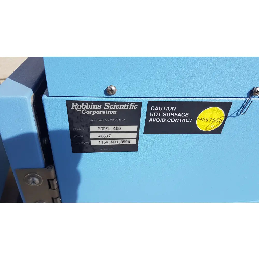 Lot of 2 Robbins Scientific 400 Hybridization Incubators - Hybridization Incubator