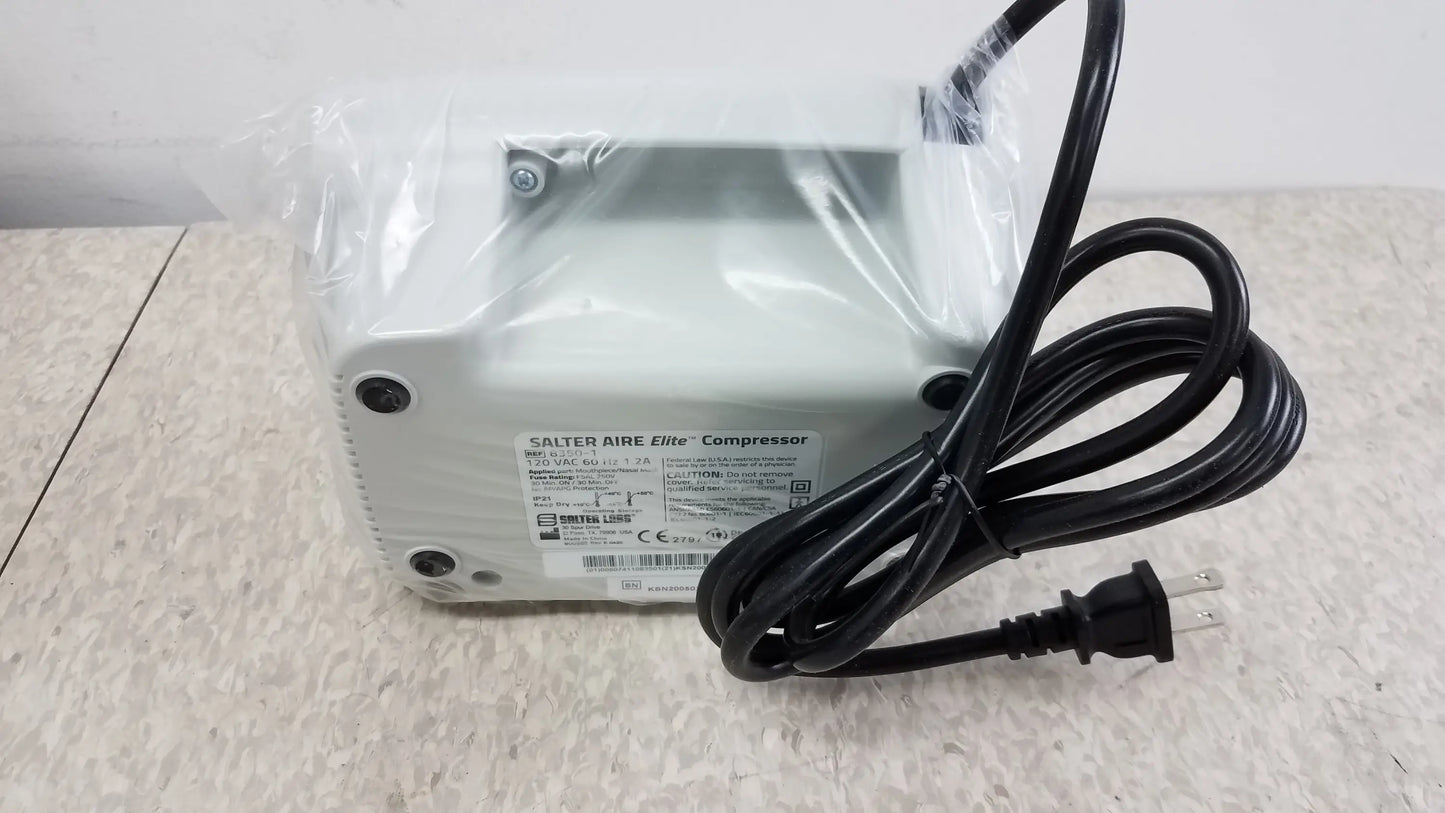 Salter Lot of 2 Salter AIRE Elite Compressor Nebulizer System Ref 8350-1 Compressor Nebulizer System, new product photo 3