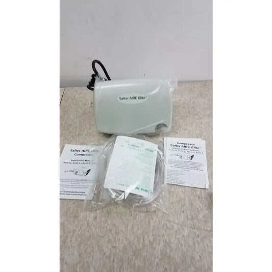 Salter Lot of 2 Salter AIRE Elite Compressor Nebulizer System Ref 8350-1 Compressor Nebulizer System, new product photo 1
