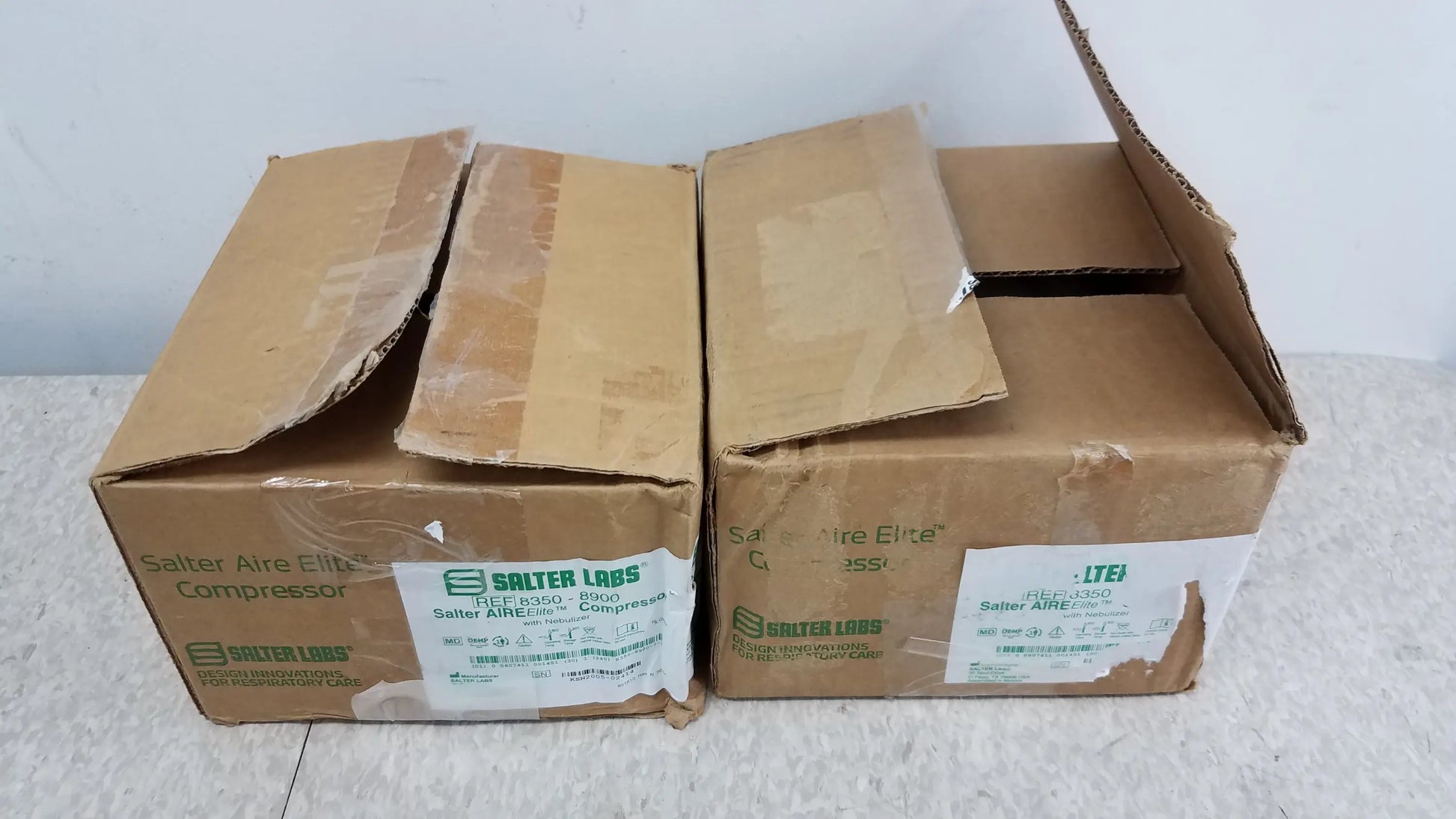 Salter Lot of 2 Salter AIRE Elite Compressor Nebulizer System Ref 8350-1 Compressor Nebulizer System, new product photo 15