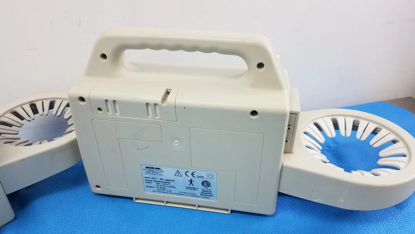 SSCOR Lot of 2 SSCOR 2314 Duet Portable Aspirator Portable Aspirator / Suction Unit, second-hand product photo 11
