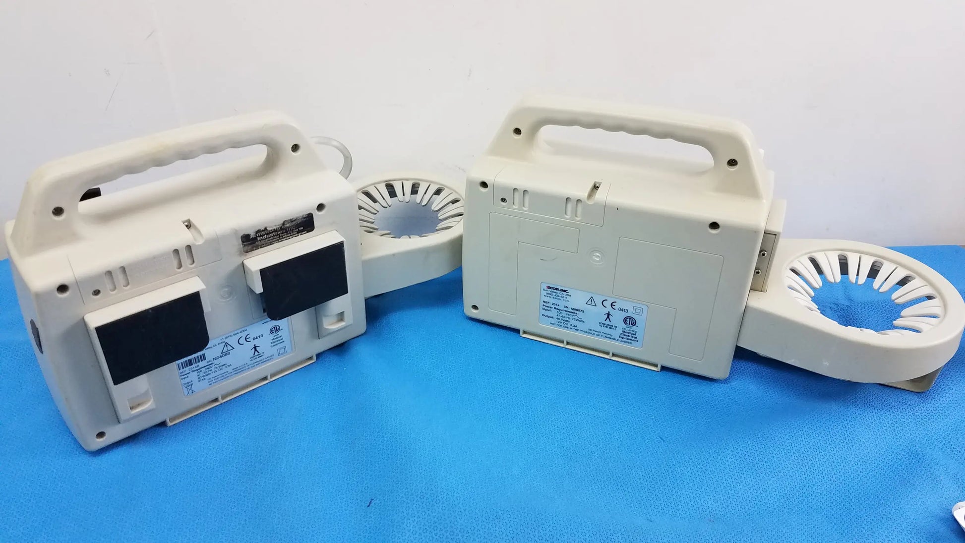 SSCOR Lot of 2 SSCOR 2314 Duet Portable Aspirator Portable Aspirator / Suction Unit, second-hand product photo 8