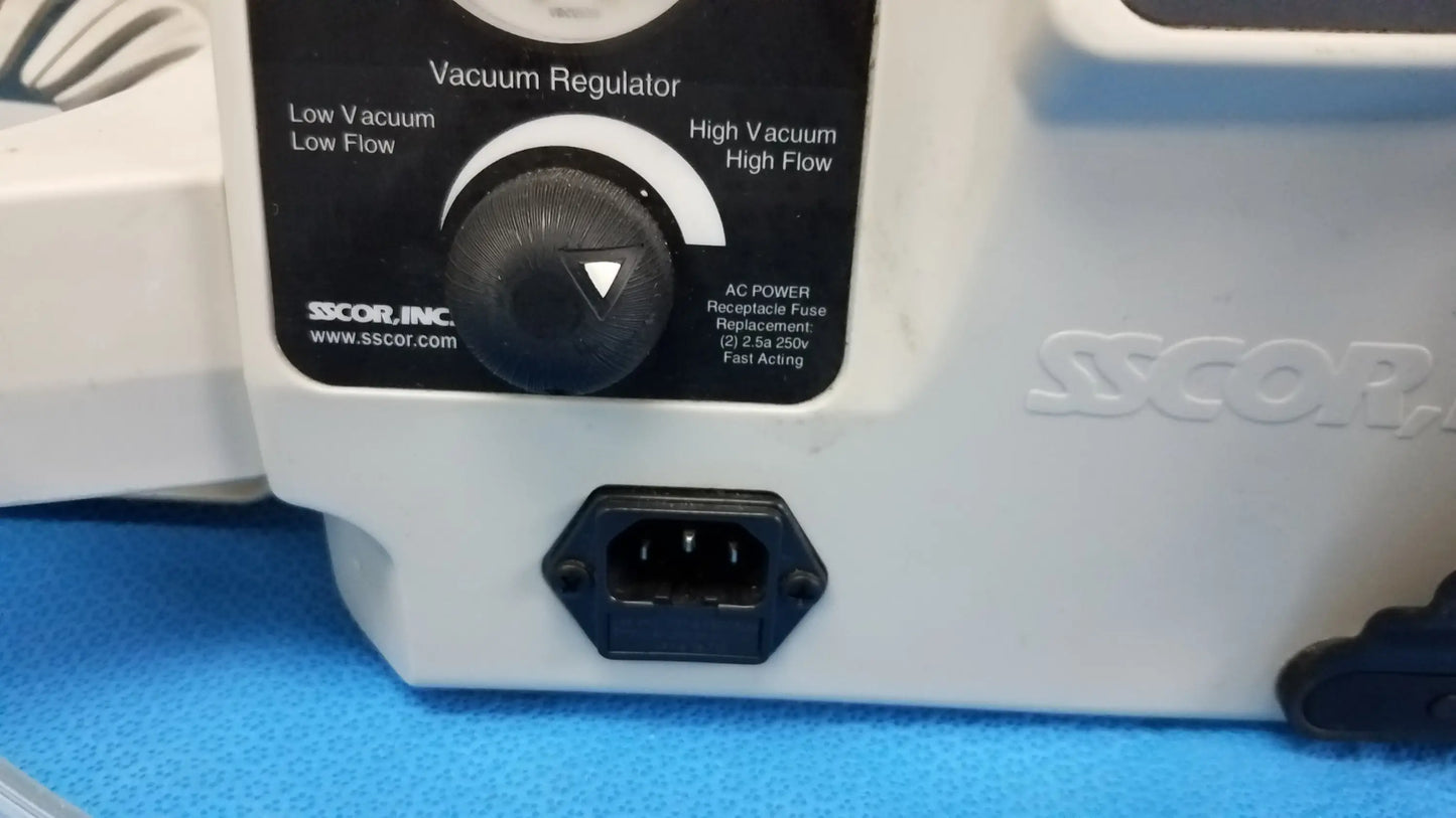 SSCOR Lot of 2 SSCOR 2314 Duet Portable Aspirator Portable Aspirator / Suction Unit, second-hand product photo 4