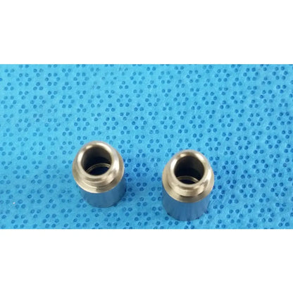 Reuse Medical Equipment Lot of - 2 Stainless Steel Male to Female Nipple Pipe Fitting Extension Male‑to‑Female Nipple Pipe Fitting Extension, second-hand product photo 3