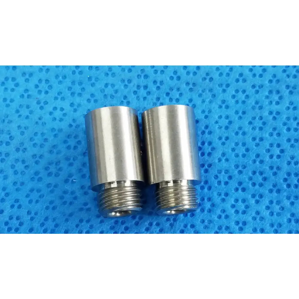 Reuse Medical Equipment Lot of - 2 Stainless Steel Male to Female Nipple Pipe Fitting Extension Male‑to‑Female Nipple Pipe Fitting Extension, second-hand product photo 4