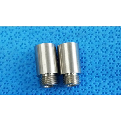 Reuse Medical Equipment Lot of - 2 Stainless Steel Male to Female Nipple Pipe Fitting Extension Male‑to‑Female Nipple Pipe Fitting Extension, second-hand product photo 4