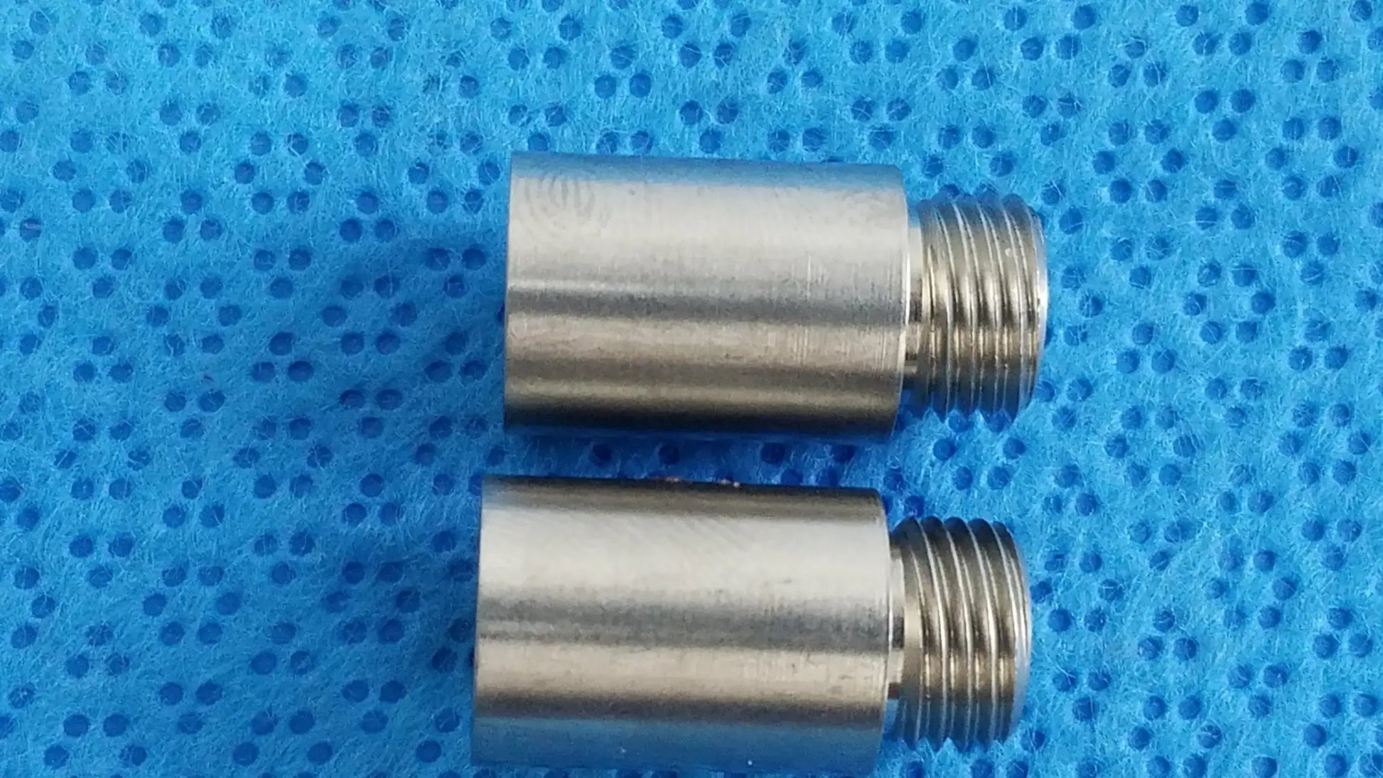 Reuse Medical Equipment Lot of - 2 Stainless Steel Male to Female Nipple Pipe Fitting Extension Male‑to‑Female Nipple Pipe Fitting Extension, second-hand product photo 5