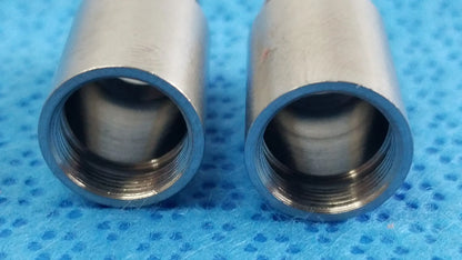 Reuse Medical Equipment Lot of - 2 Stainless Steel Male to Female Nipple Pipe Fitting Extension Male‑to‑Female Nipple Pipe Fitting Extension, second-hand product photo 7