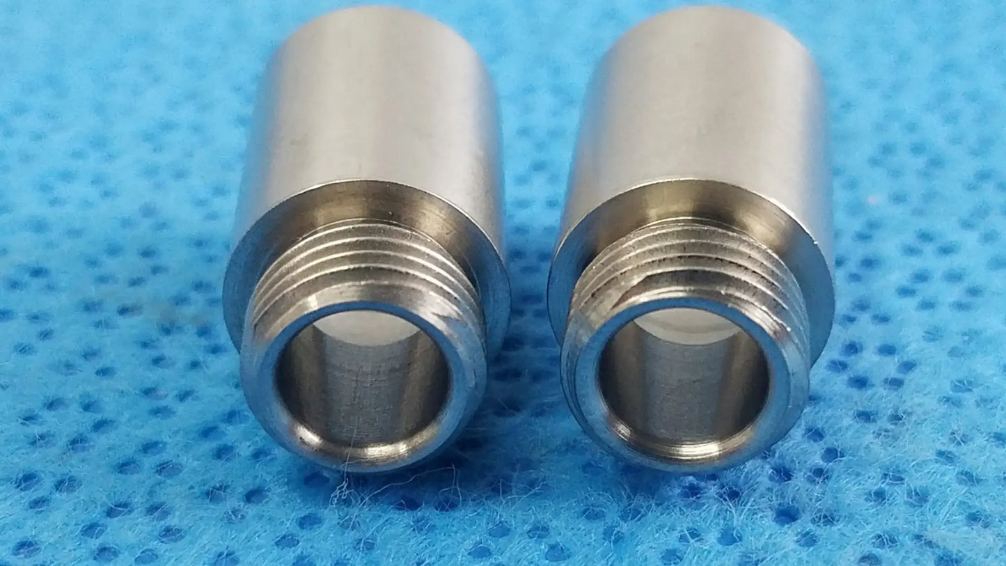 Reuse Medical Equipment Lot of - 2 Stainless Steel Male to Female Nipple Pipe Fitting Extension Male‑to‑Female Nipple Pipe Fitting Extension, second-hand product photo 8
