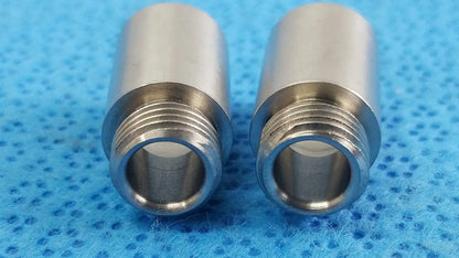 Reuse Medical Equipment Lot of - 2 Stainless Steel Male to Female Nipple Pipe Fitting Extension Male‑to‑Female Nipple Pipe Fitting Extension, second-hand product photo 8