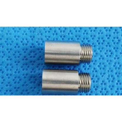 Reuse Medical Equipment Lot of - 2 Stainless Steel Male to Female Nipple Pipe Fitting Extension Male‑to‑Female Nipple Pipe Fitting Extension, second-hand product photo 6