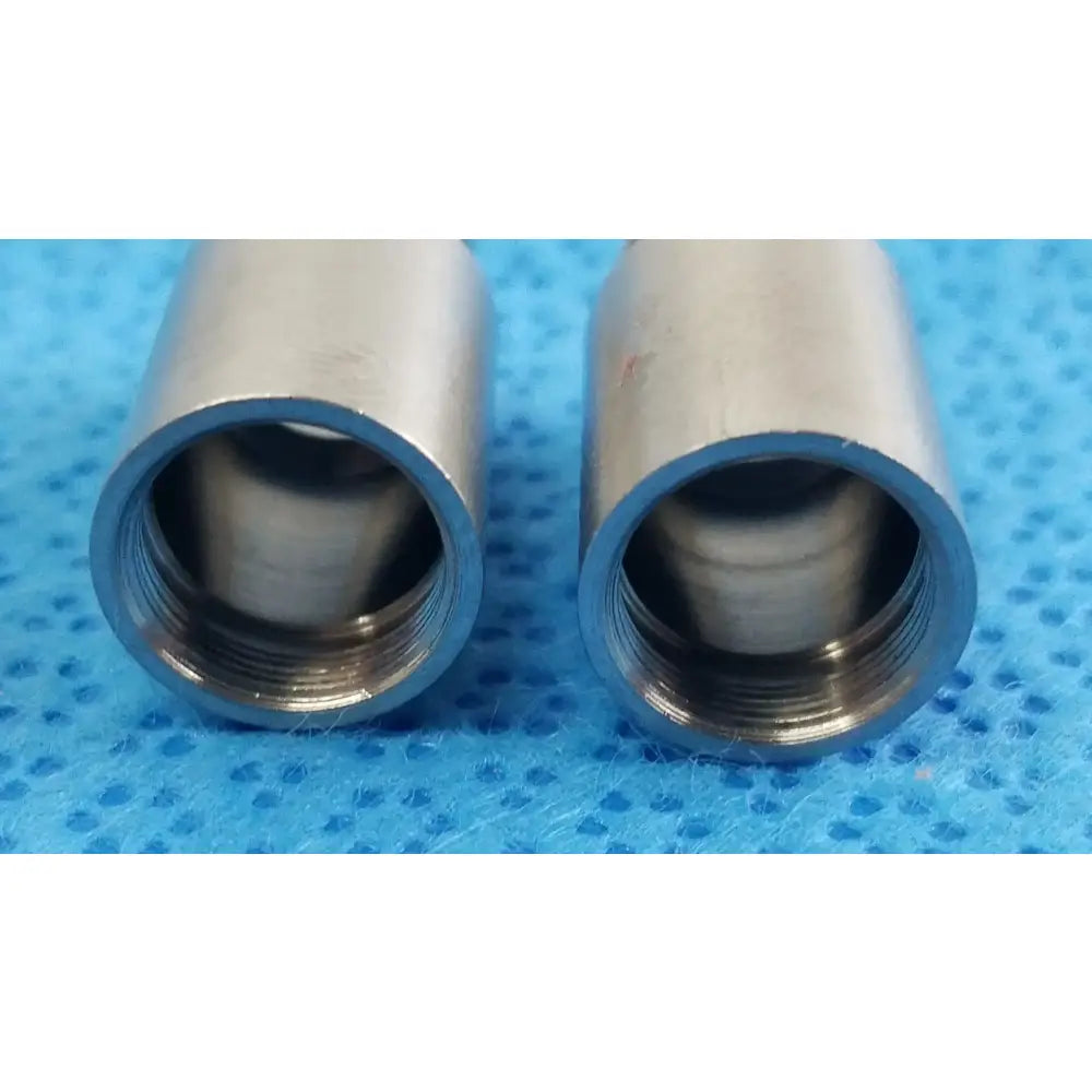 Reuse Medical Equipment Lot of - 2 Stainless Steel Male to Female Nipple Pipe Fitting Extension Male‑to‑Female Nipple Pipe Fitting Extension, second-hand product photo 7