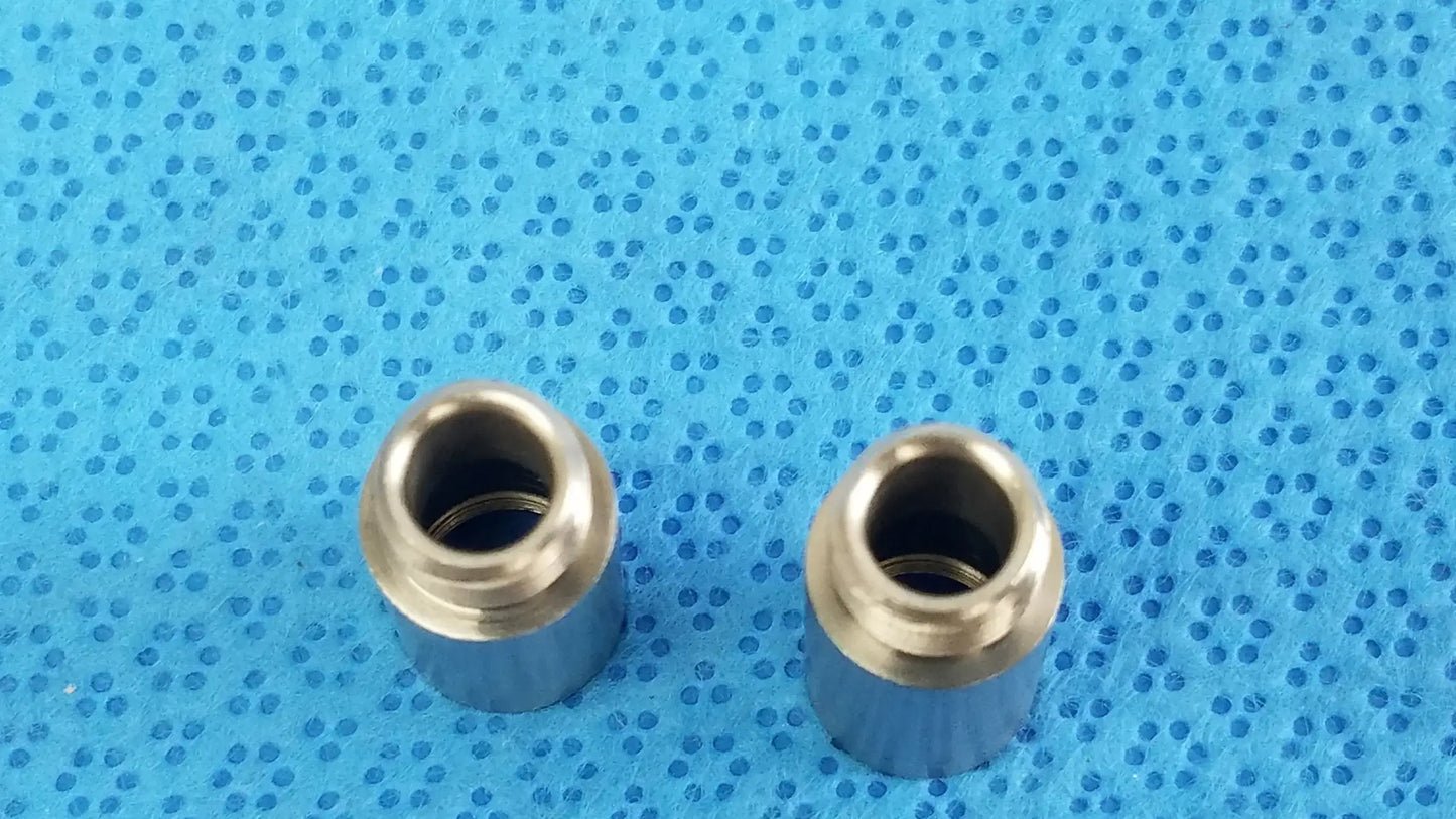 Reuse Medical Equipment Lot of - 2 Stainless Steel Male to Female Nipple Pipe Fitting Extension Male‑to‑Female Nipple Pipe Fitting Extension, second-hand product photo 3