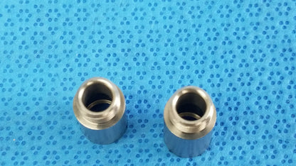 Reuse Medical Equipment Lot of - 2 Stainless Steel Male to Female Nipple Pipe Fitting Extension Male‑to‑Female Nipple Pipe Fitting Extension, second-hand product photo 3