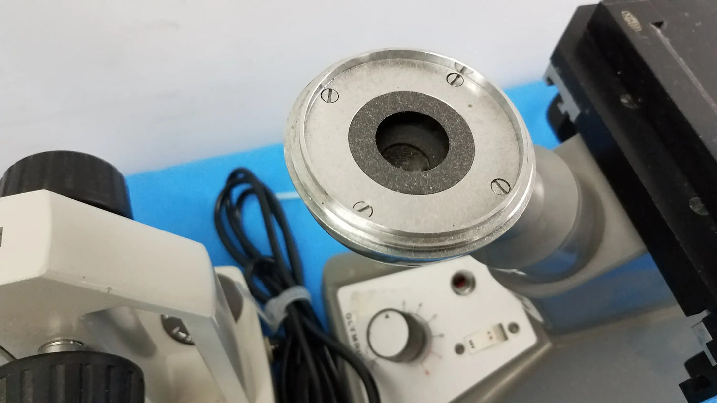 N/A Lot of 2 Stereo Microscope With CK Inverted Binocular Microscope Microscopes, as-is (for parts) product photo 10